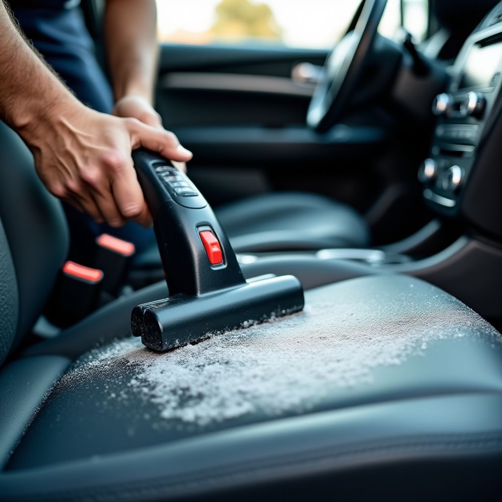 Detailní čištění interiéru