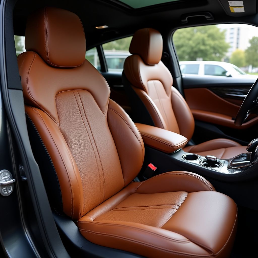 Renovace kožených sedaček