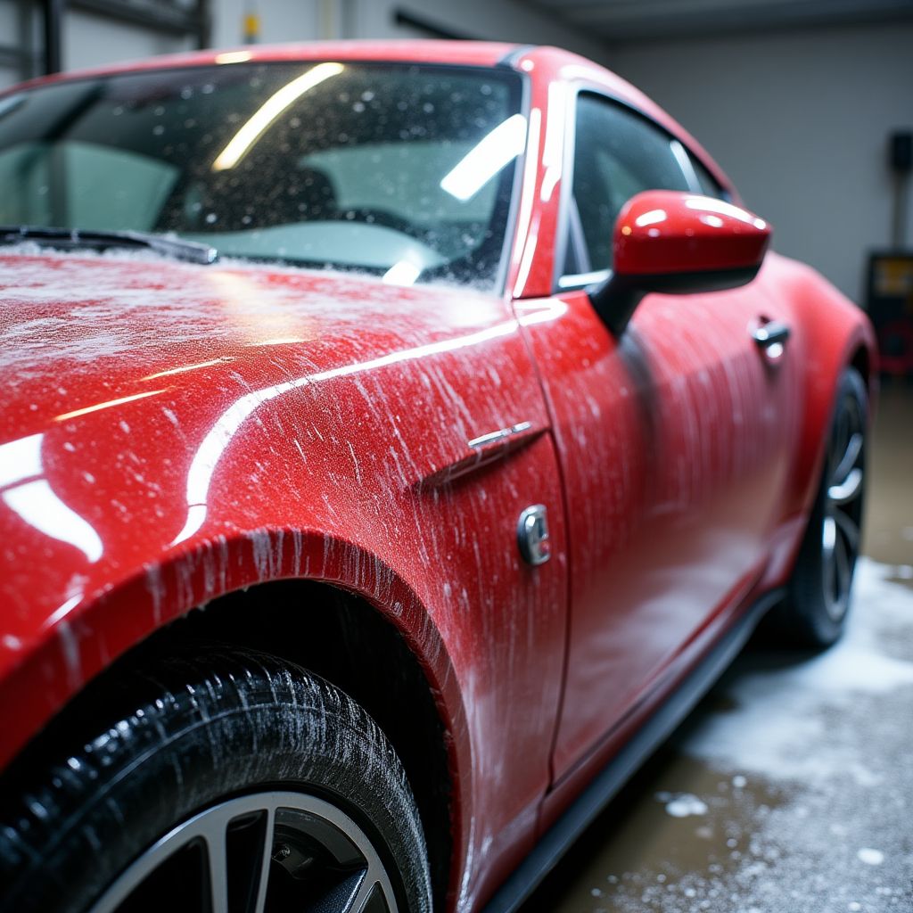 Mytí karoserie auta