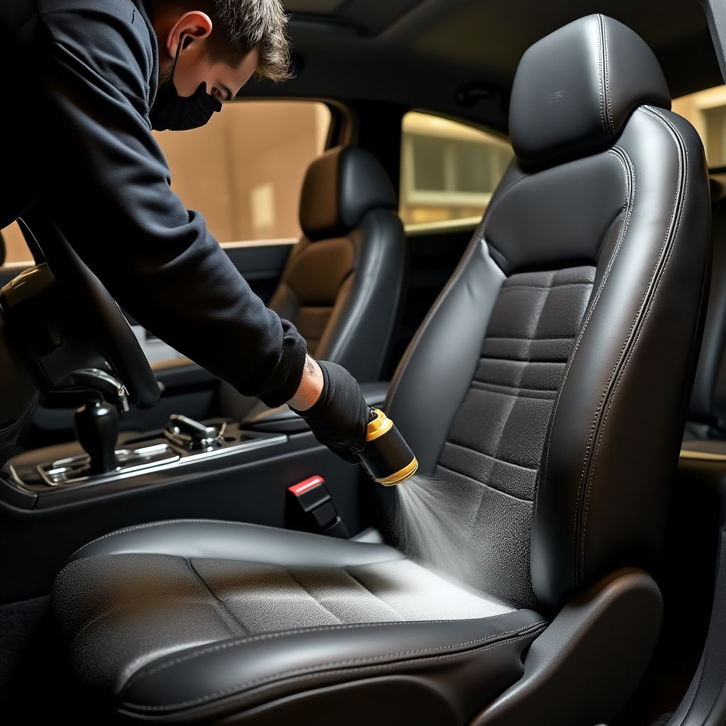 Ošetření kožených sedaček