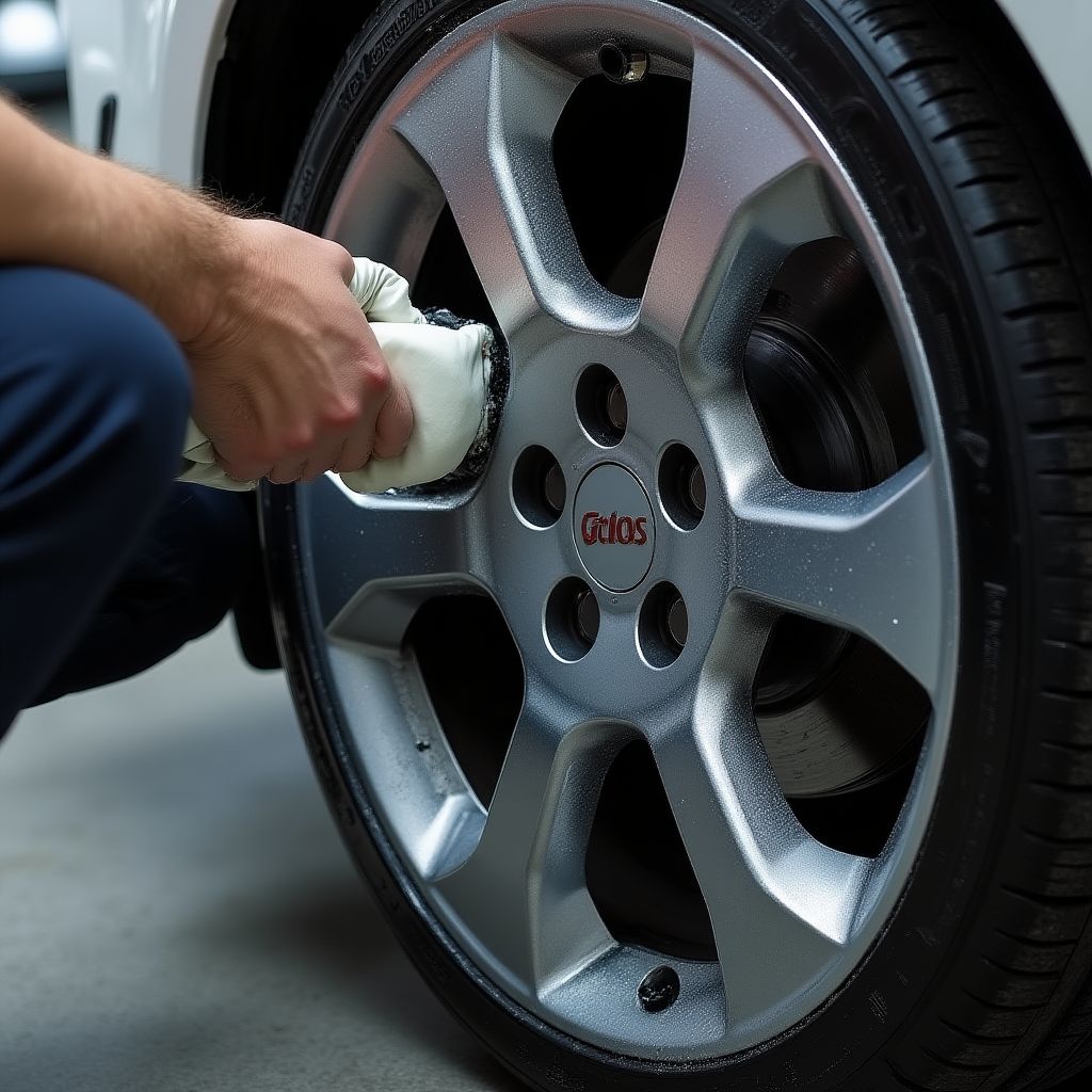 Čištění kol a pneumatik