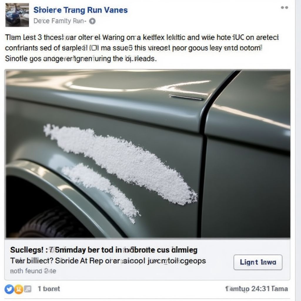 Facebook příspěvek